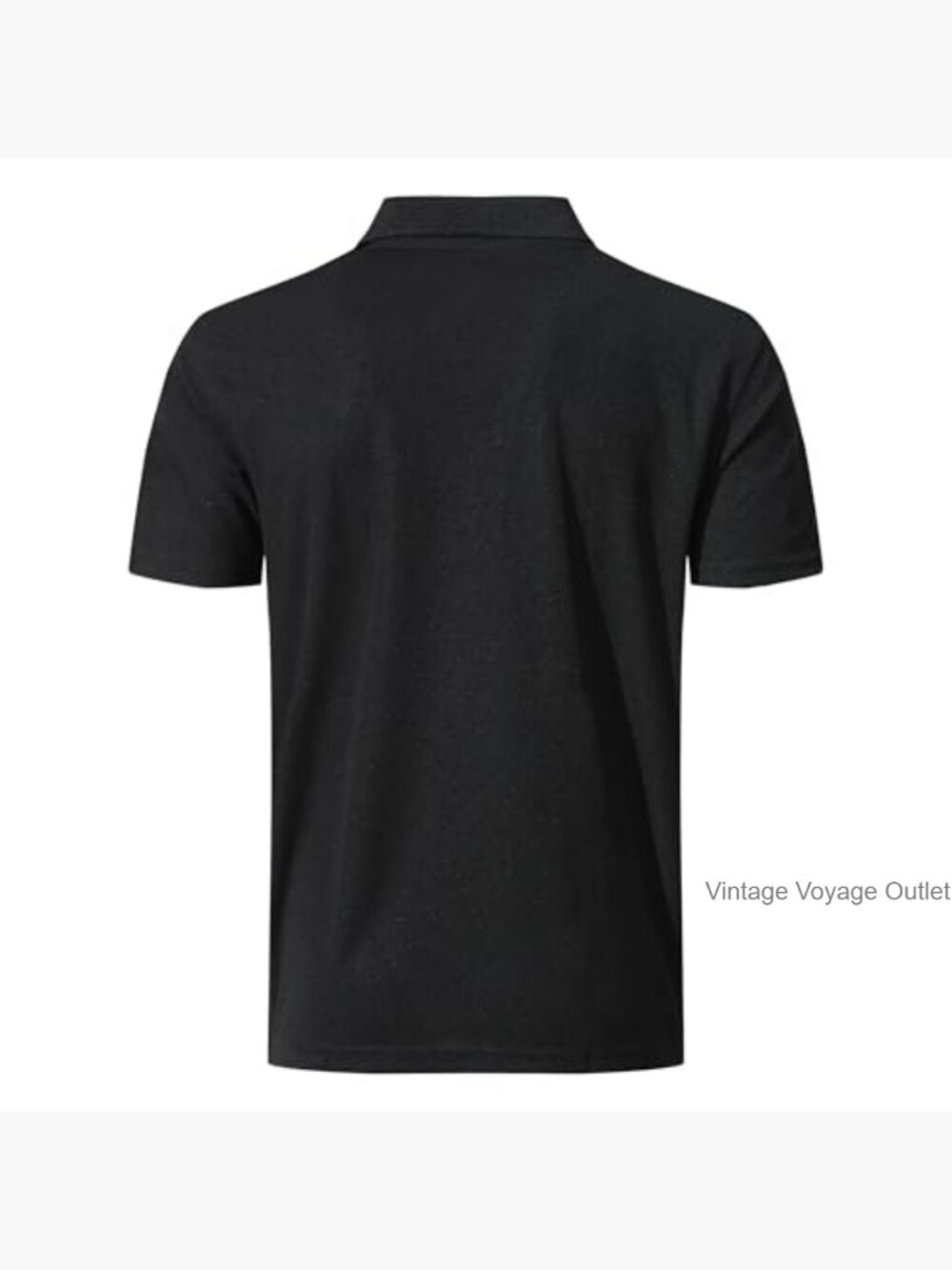 Men's Quick-Dry Performance Polo Shirt Short Sleeve Collared Golf Tennis - Picture 3 of 6